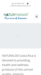 Mobile Screenshot of naturalaloecostarica.com